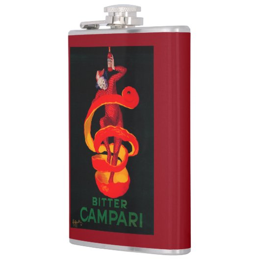 Bitter Campari  PosterEurope Heupfles (Links)