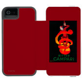 Bitter Campari  PosterEurope Incipio iPhone Portemonnee Hoesje (Agenda Open)