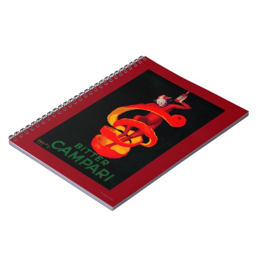 Bitter Campari  PosterEurope Notitieboek (Linkerzijde)