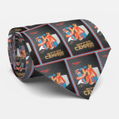 Bitter Campari Stropdas op het etiket van vloeiba (Opgerold)