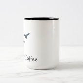 Bitter Coffee-mok Tweekleurige Koffiemok (Center)