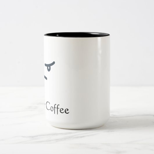 Bitter Coffee-mok Tweekleurige Koffiemok (Center)