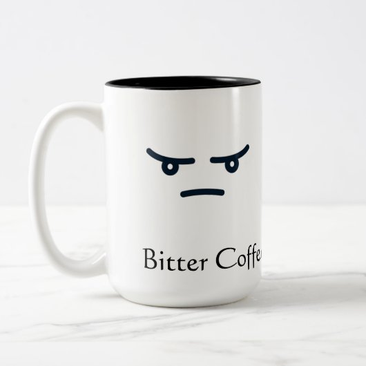Bitter Coffee-mok Tweekleurige Koffiemok (Links)