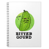 Bitter Gourd Funny Veggie Pun Notitieboek (Voorkant)