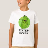 Bitter Gourd Funny Veggie Pun T-shirt (Voorkant)