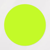 Bitter lime (effen kleur)  labels (Design 1)