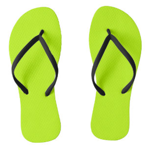 Bitter limoen (effen kleur)  teenslippers