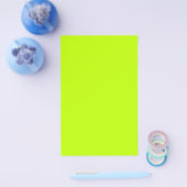 Bitter limoen (vaste kleur) flyer (Enkel)