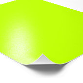 Bitter limoen (vaste kleur) foto afdruk (Hoek)