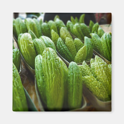 Bitter Melon Cucumber City Market Kansas City Magneet (Voorkant)