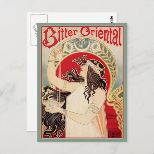 Bitter Oriental Briefkaart (Voorkant / Achterkant)