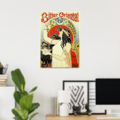 Bitter Oriental Poster van Henri Privat Livemont (Thuiskantoor)