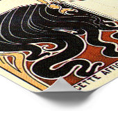 BITTER ORIENTAL Privat Livemont Old Art Nouveau Poster (Hoek)