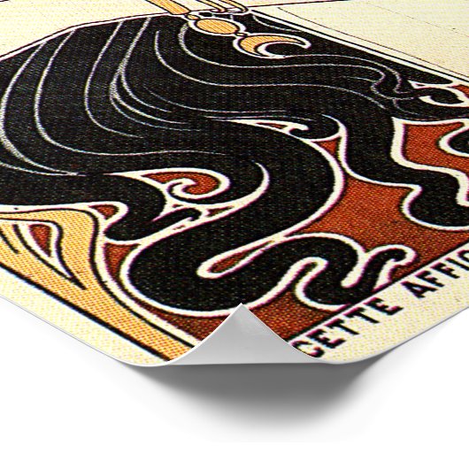 BITTER ORIENTAL Privat Livemont Old Art Nouveau Poster (Hoek)