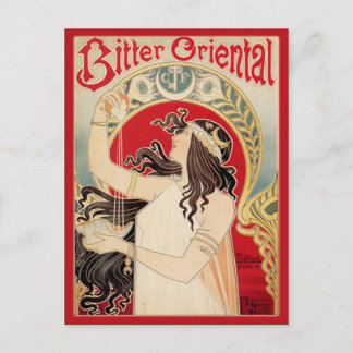 Bitter Oriental (rood) Briefkaart