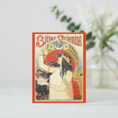 "Bitter Oriental" Vintage en briefkaart (Staand voorkant)