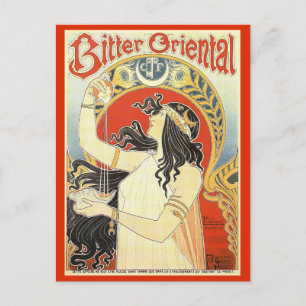 "Bitter Oriental" Vintage en briefkaart