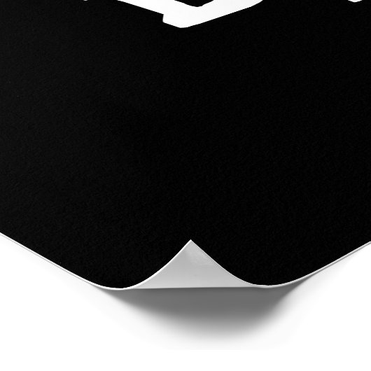 Bitter Pill Funny Medicine Pun Dark BG Poster (Hoek)