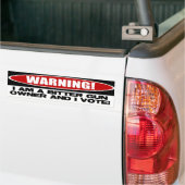 Bitter Pistool Owner Bumpersticker (Op Truck)