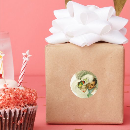 Bitter Romance Ronde Sticker (Feest)