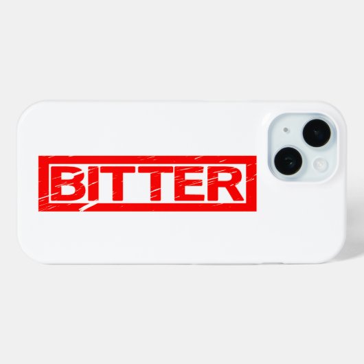Bitter Stempel Case-Mate iPhone Case (Achterkant (horizontaal))