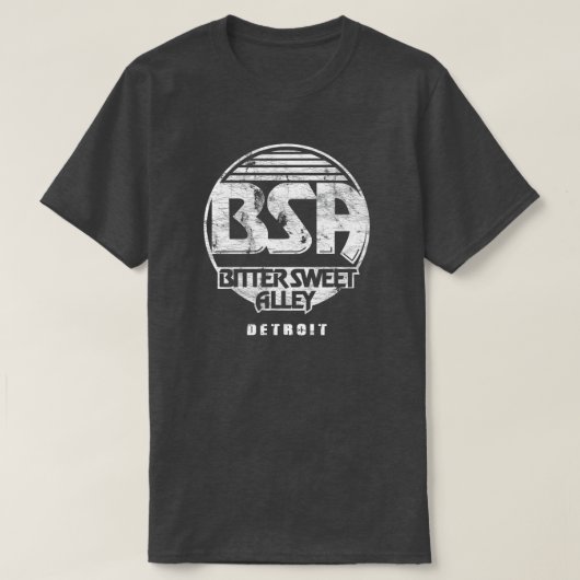 Bitter Sweet Alley (BSA ) BLK Logo T-shirt (Design voorkant)