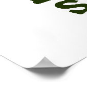 Bitter Sweet Funny Snoep Pun Poster (Hoek)