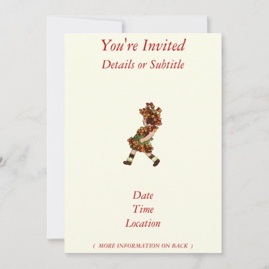 Bitter-Sweet Kaart (Voorkant)