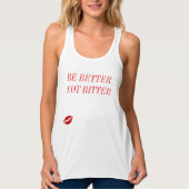 BITTER TANKTOP BETER NIET (Voorkant)