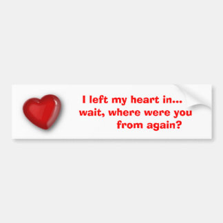 Bitter Valentijn Bumper Bumpersticker