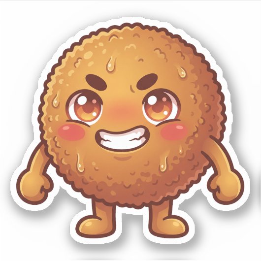 Bitterbal Sticker (Voorkant)