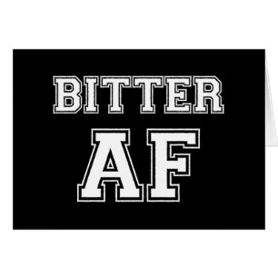 BITTERE AF-KAART