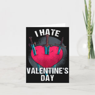 Bittere Anti Valentijnsdag Hater Ik Haat Valentijn Kaart