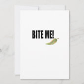 Bittere peper. Vegan Edition Feestdagenkaart (Voorkant)