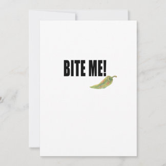 Bittere peper. Vegan Edition Feestdagenkaart