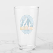 Bitterroot Mountains Glas (Achterkant)