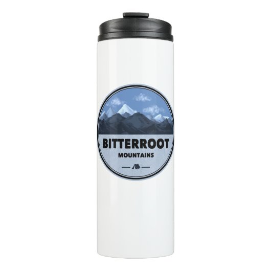 Bitterroot Mountains Kamperen Thermosbeker (Voorkant)