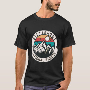 Bitterroot nationaal bos t-shirt