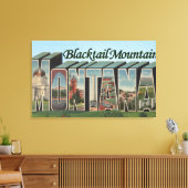 Bitterroot Nat'l Forest, Montana 2 Canvas Afdruk (Insitu (Woonkamer))