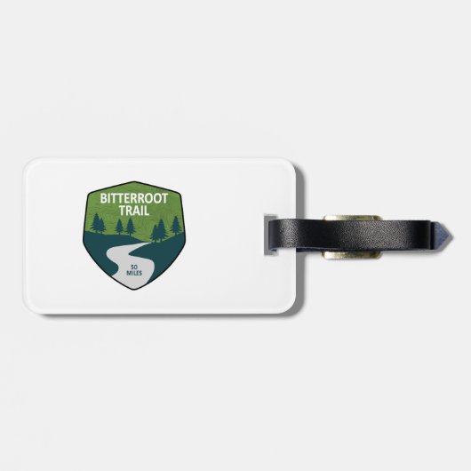 Bitterroot Trail Bagagelabel (Achterkant horizontaal)