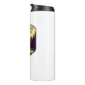 Bitterroot Trail Montana Kleuren Thermosbeker (Geroteerd rechts)