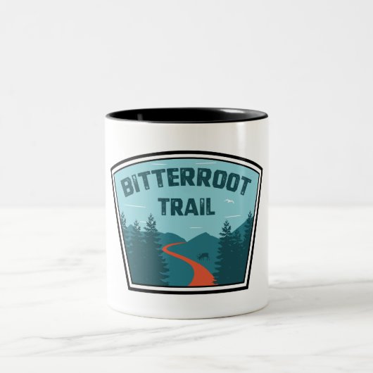 Bitterroot Trail Tweekleurige Koffiemok (Center)