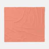 Bitters zoete effen kleur fleece deken (Voorkant (Horizontaal))
