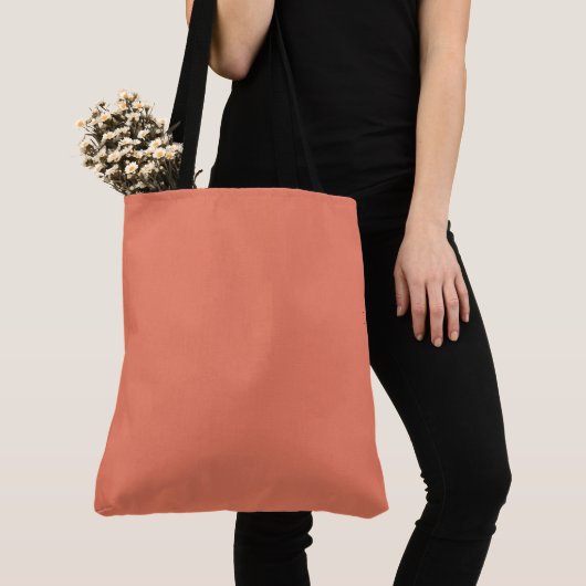 Bitters zoete effen kleur tote bag (Dichtbij)