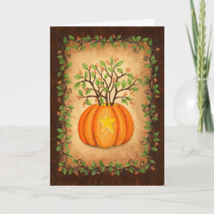 Bittersweet & Pumpkin Halloween Kaart