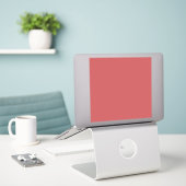 Bittersweet Shimmer (effen kleur)  Sticker (Laptop op bureau)