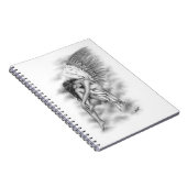 Bitterzoete Angel-laptop Notitieboek (Rechterzijde)