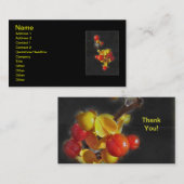 Bitterzoete bessen - Autumn Beauty Visitekaartje (Voorkant / Achterkant)