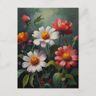 Bitterzoete bloemen briefkaart