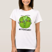 Bitterzoete Funny Bitter Gourd Pun T-shirt (Voorkant)